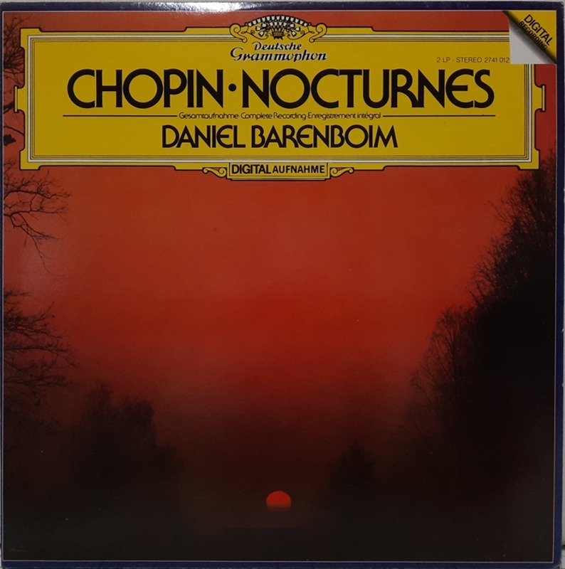 Chopin : Nocturnes / Daniel Barenboim 2LP(GF)