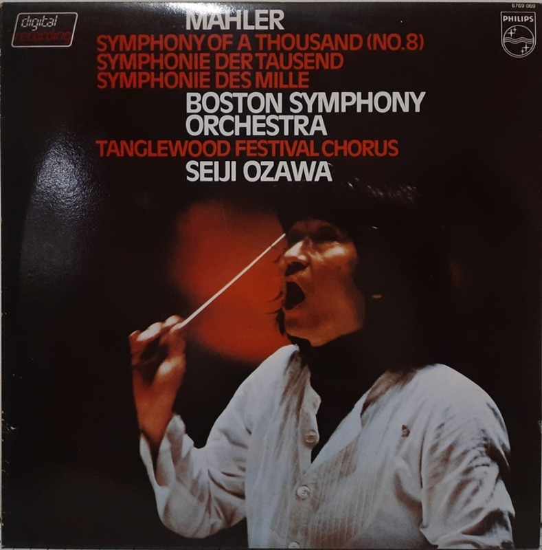 Mahler : Symphony Of A Thousand (No.8) SEIJI OZAWA 2LP(GF)