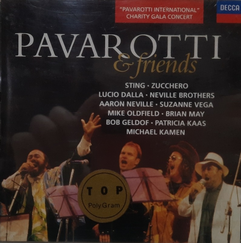 PAVAROTTI &amp; Friends / Panis Angelicus Too Much Love Will