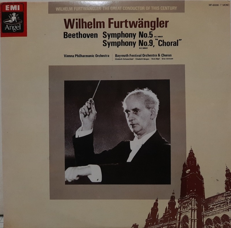 Wilhelm Furtwangler / Beethoven : Symphony No.5, No.9 &quot;Choral&quot; 2LP(GF)