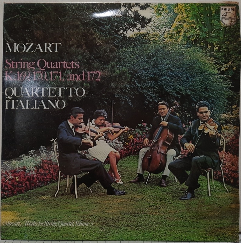 MOZART / ITALIANO QUARTETTO String Quartets K.169, 170, 171, 172