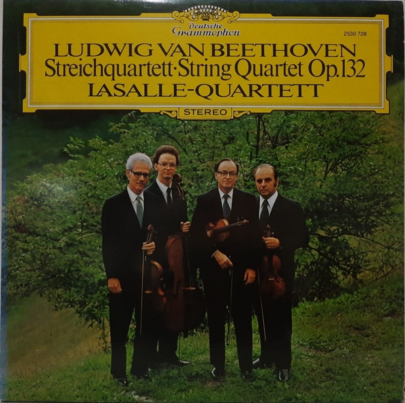 BEETHOVEN : Streichquartett, Op.132 LASALLE QUARTETT